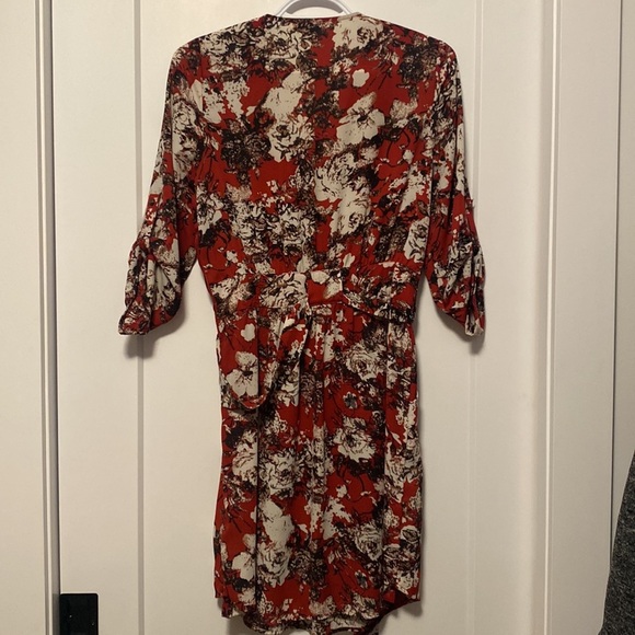 Floral ¾ length sleeve dress - Picture 6 of 6
